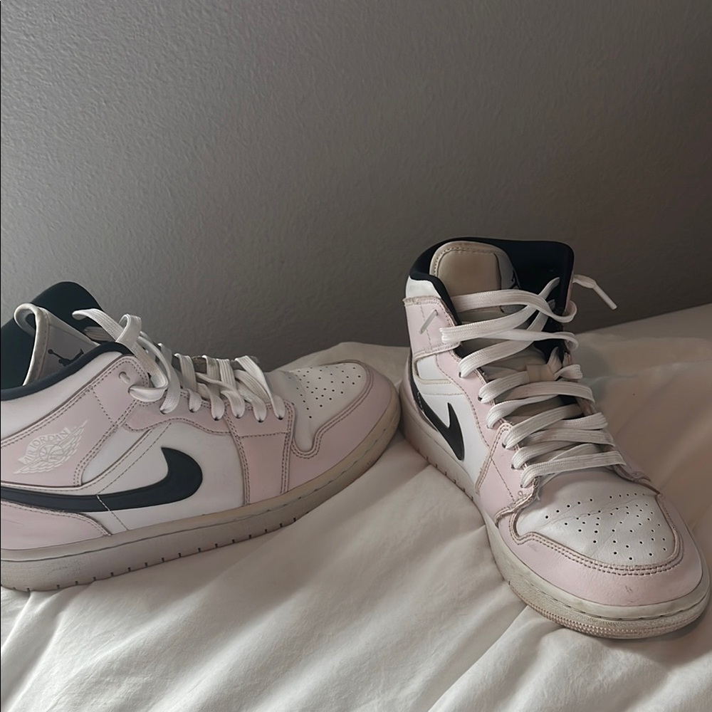 Women's light pink Air Jordans